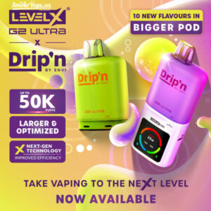 LEVEL X Drip'n Boost G2 ULTRA 50K - Pod Pack [Stamped]