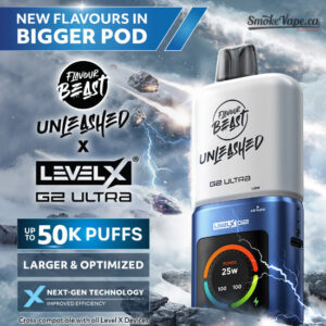 LEVEL X FB Unleashed EPIC G2 ULTRA 50K - Pod Pack [Stamped]