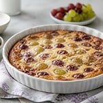 clafoutis aux raisins light fid