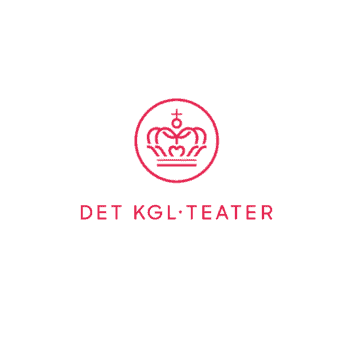 Det KGL Teater logo med kongelig krone og teatermotiver.