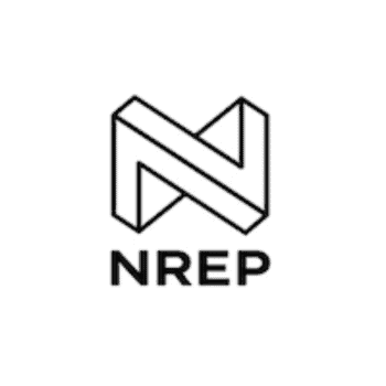 NREP logo, dansk ejendoms- og investeringsfirma.