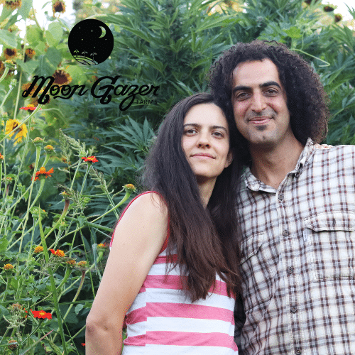 Sandra and Josh of Moon Gazer Farms