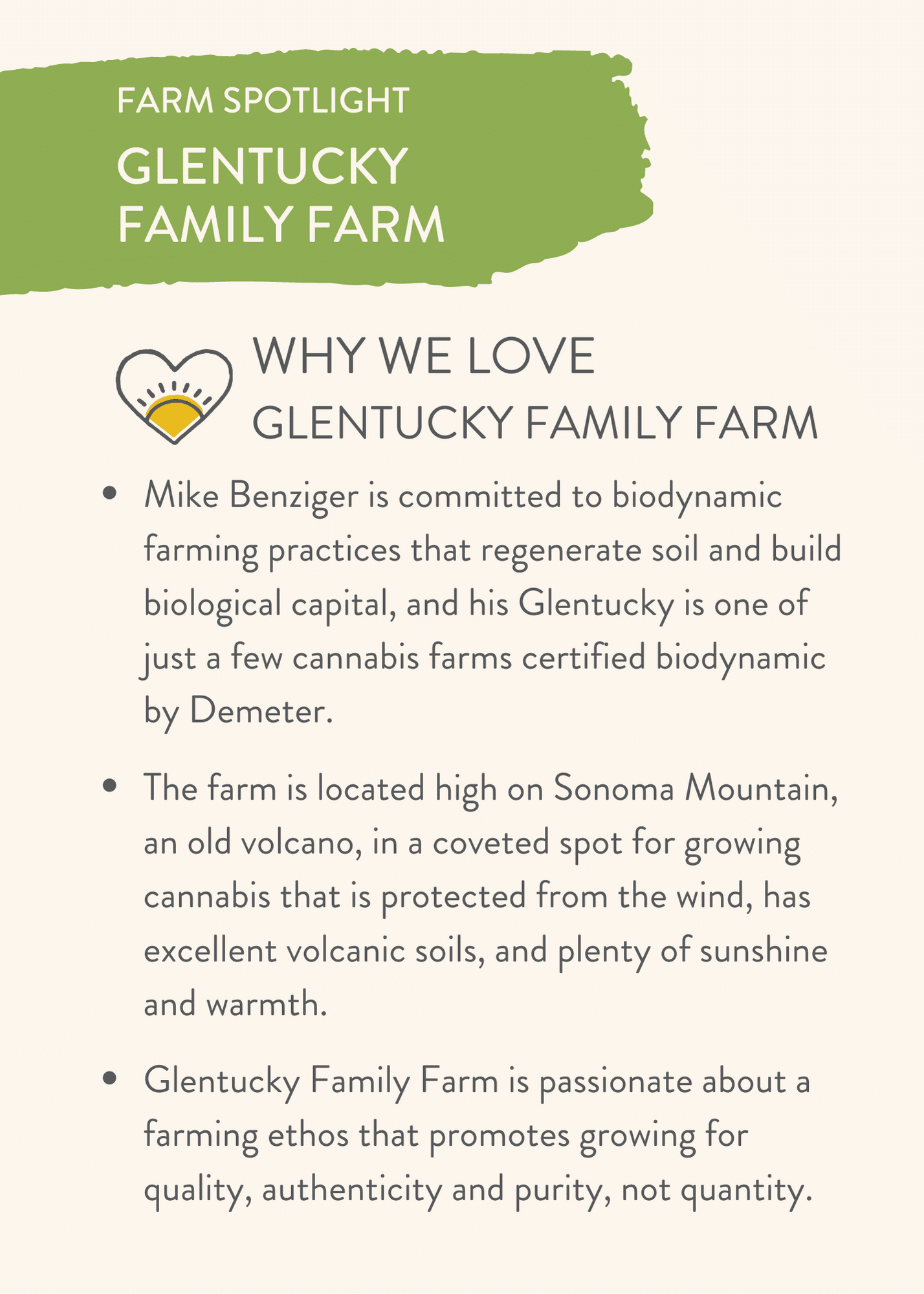 Why we love Glentucky