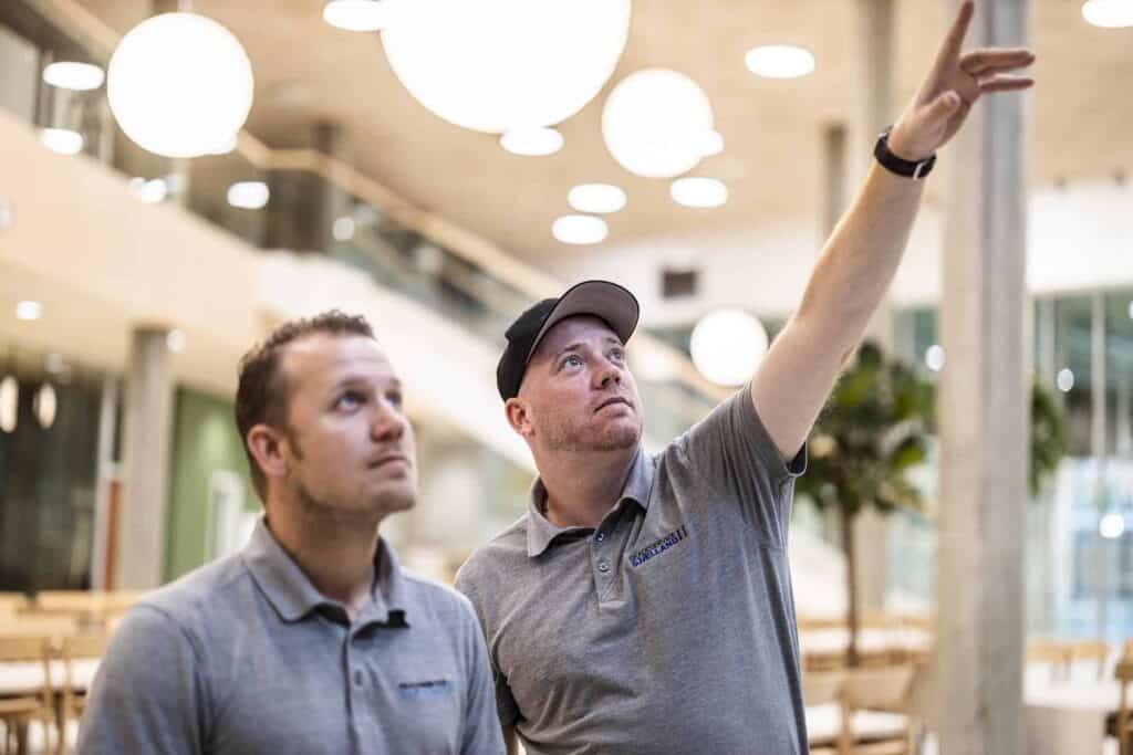 besigtigelse af skader