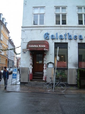 Før billede inden maling af kro