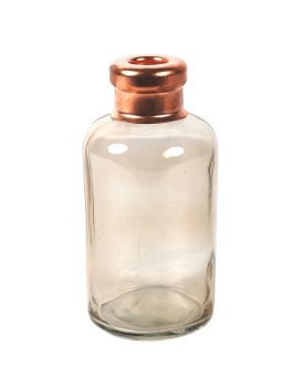 אגרטל זכוכית ענבר