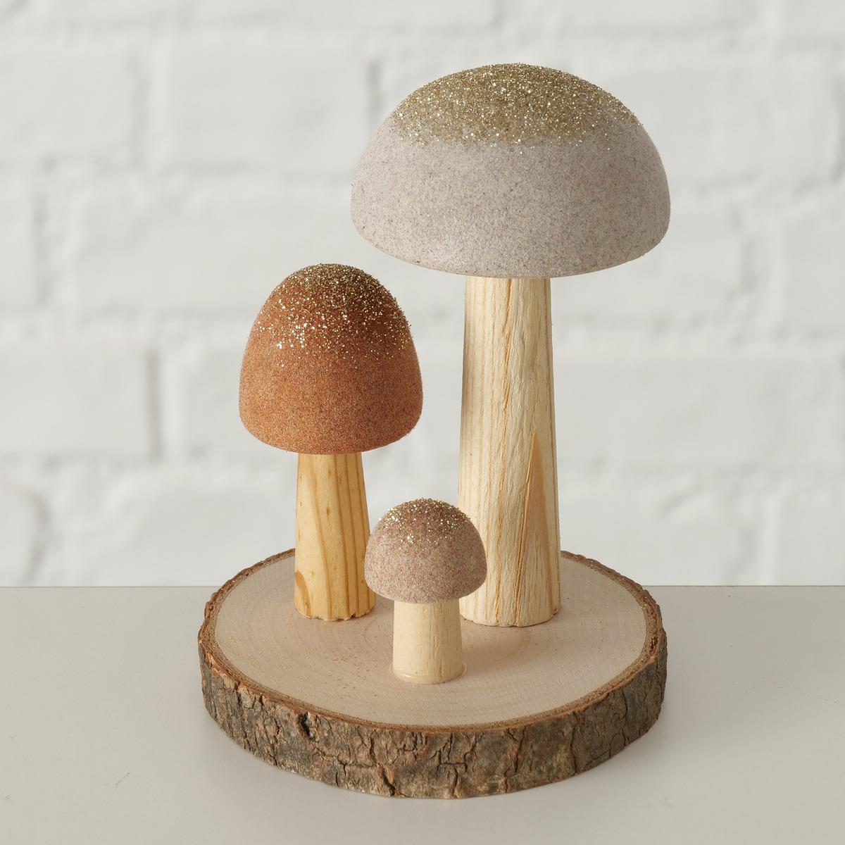 Wooden mushrooms for decoration - Image 2