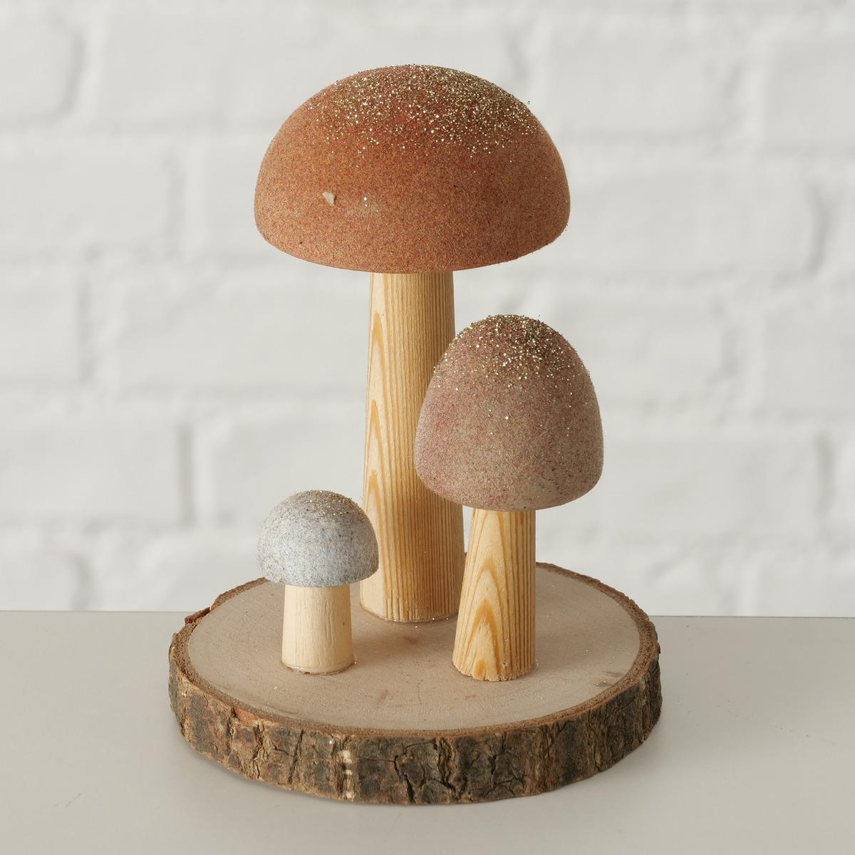Wooden mushrooms for decoration - Image 3