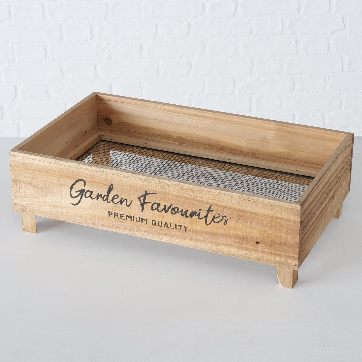 WOODEN CRATE/GARDEN FAVOURITES NET - Image 2