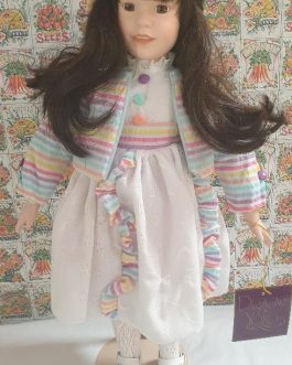 SIGNED PORCELAIN DOLL LIMITED EDITION DESIGNED BY YOKO