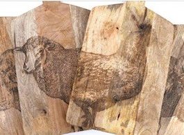 קרש חיתוך והגשה מעץ