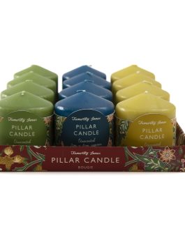 נר שעווה מהודר נמוך דגם SUSSEX ENGLAND