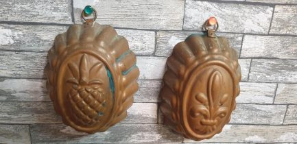 Set of 2 copper molds SOLID COPPER