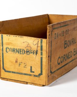 vintage wooden box