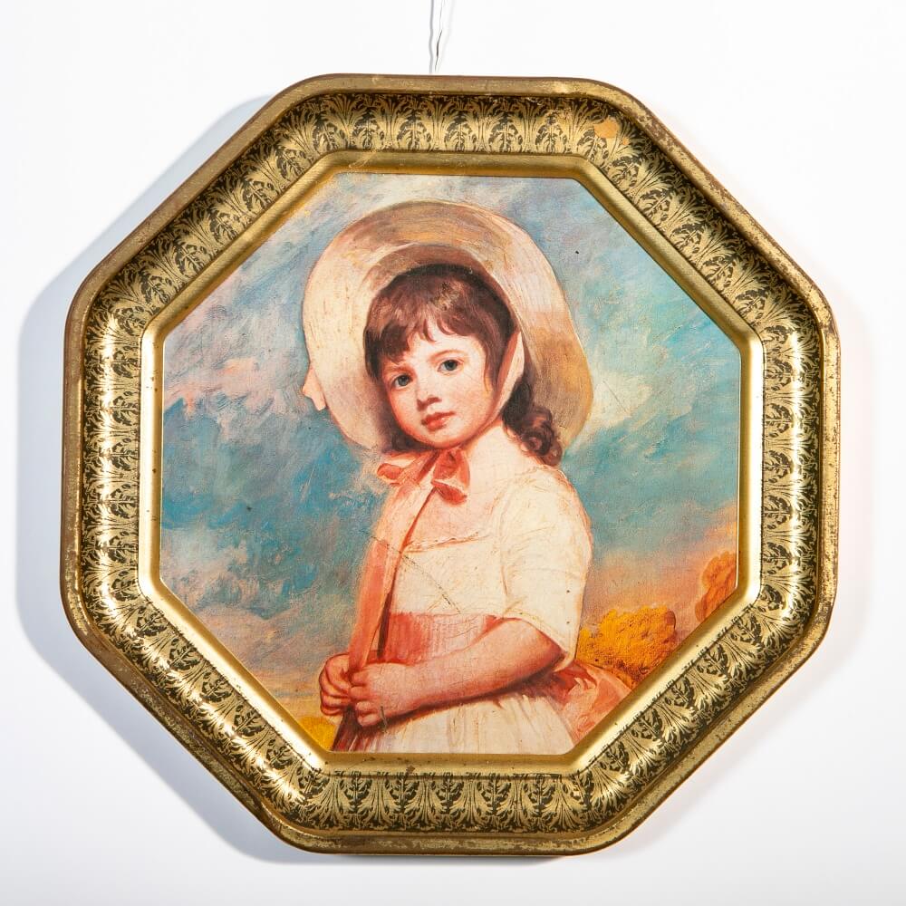 Print on a tin plate