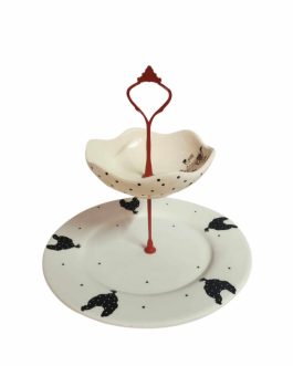 מגדל צלחות תרנגול קאנטרי