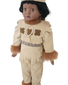 בובת חרסינה NATIVE AMERICAN