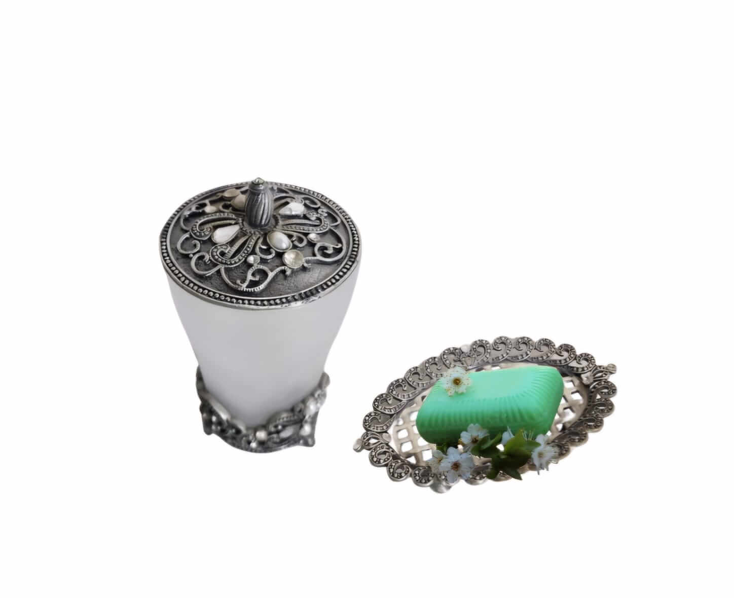 סט וינטג' לשידת איפור