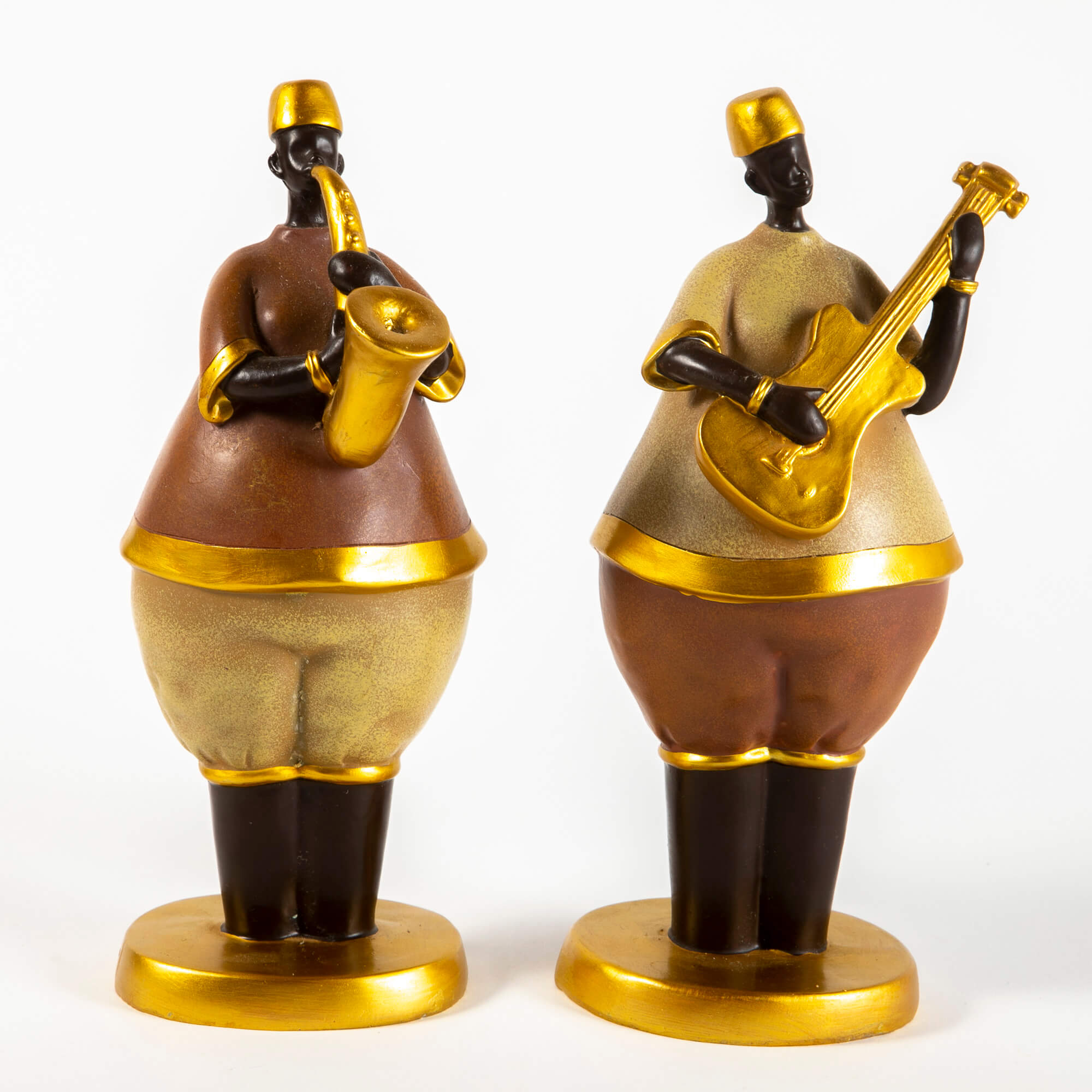 פסלי נגני ג'אז רטרו