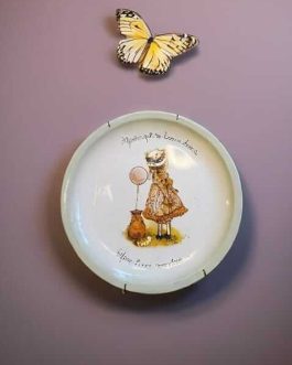 צלחת נוי אספנות Holly Hobbie