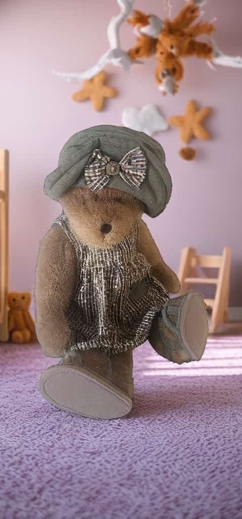 דובת אספנות וינטג' מקורית