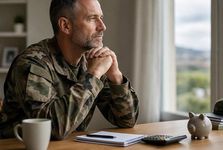 montant retraite militaire 25 ans de service