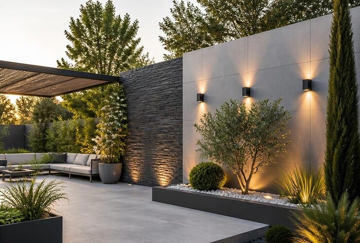 Aménagement extérieur: installer des murs design