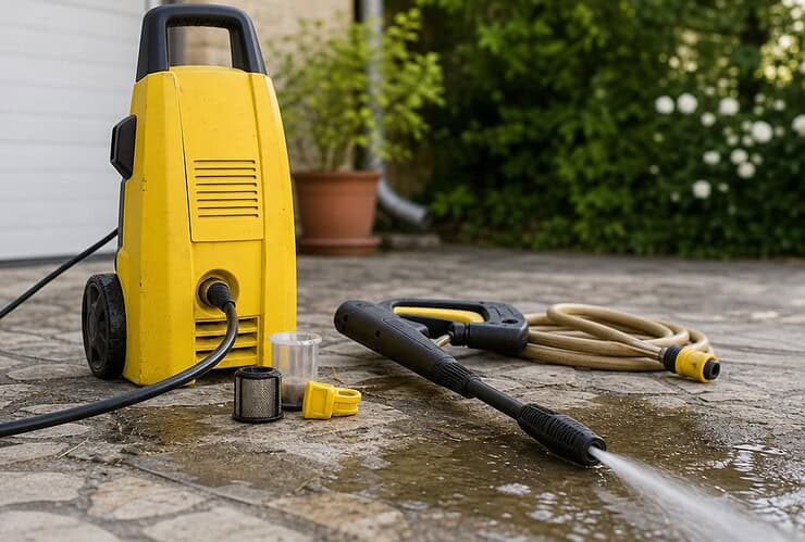 mon karcher tourne mais ne monte pas en pression