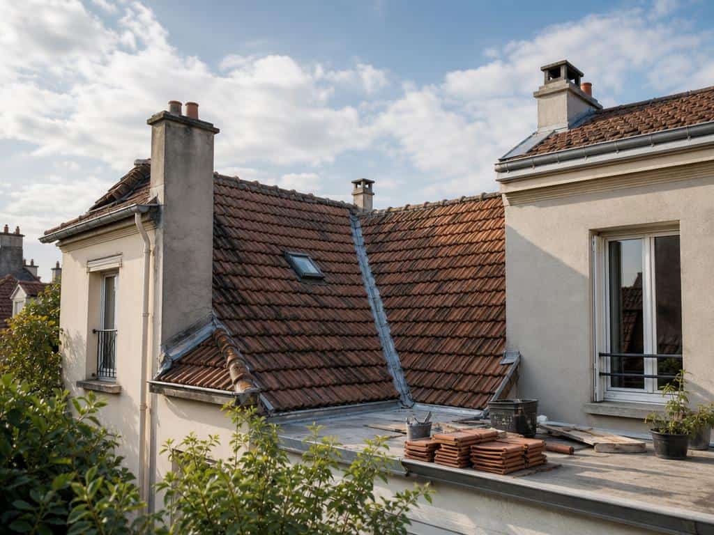toiture commune sans copropriété