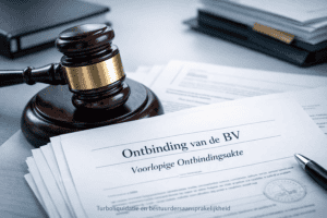 Turboliquidatie BV ontbinding hamerstuk