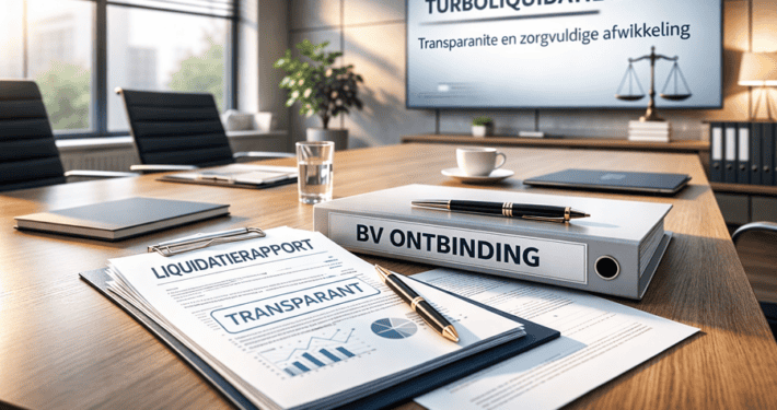 Transparante afwikkeling van een BV via turboliquidatie zonder baten