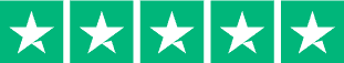 5/5 stjerner på Trustpilot