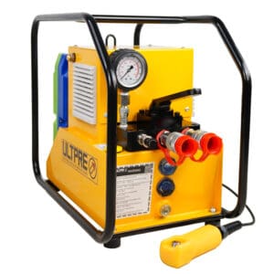 Double Acting,Digital Display Battery Powered Hydraulic Pump