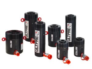 HCH Series,Single-Acting Spring-Return Hollow Hydraulic Cylinders