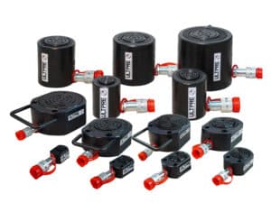 HSM/HCS Series,Low-Height, Single-Acting Spring-Return Hydraulic Cylinders