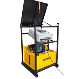 PLC Valve-Controlled Synchronous Lifting System