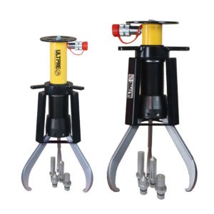 Safety-Cage Hydraulic Puller