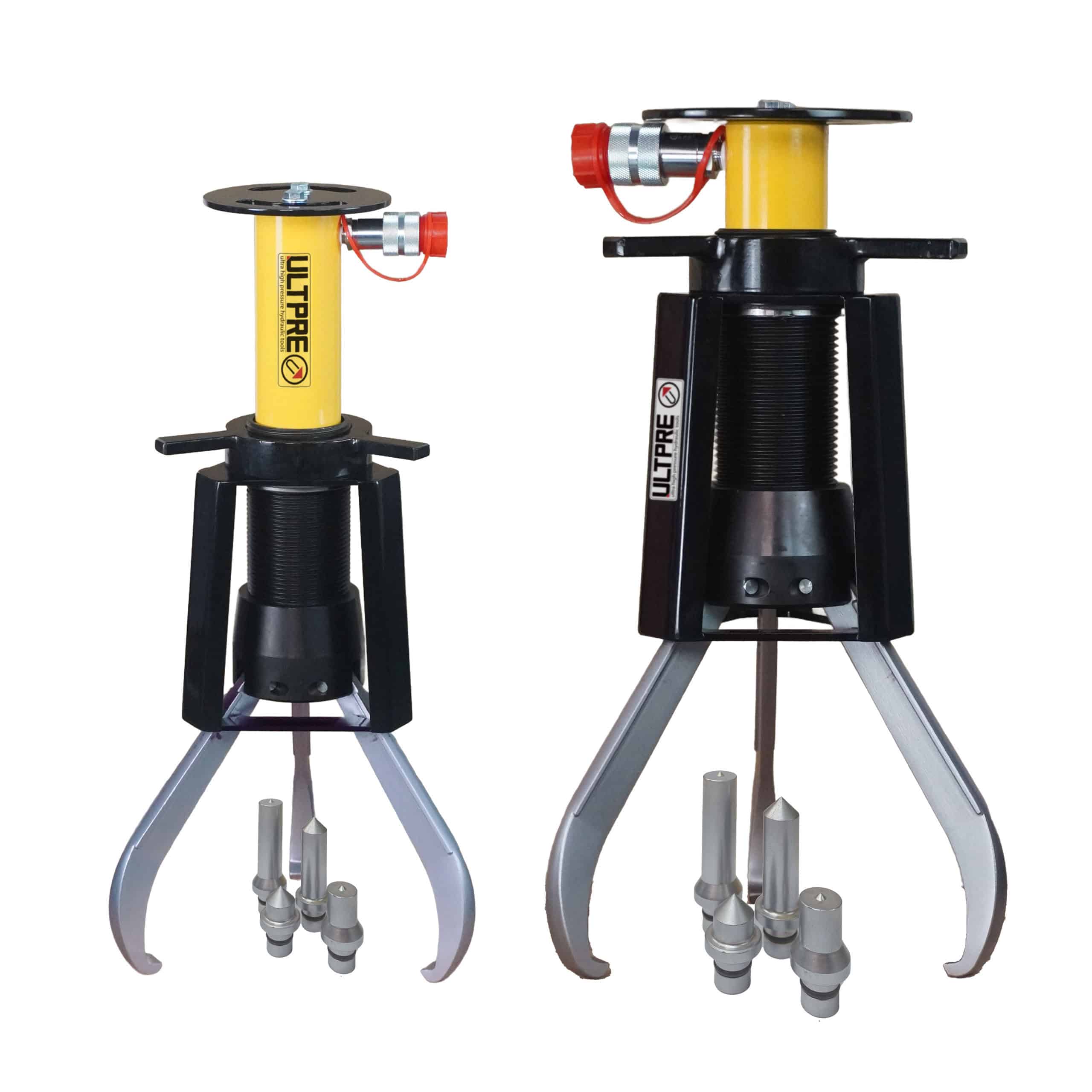 Safety-Cage Hydraulic Puller