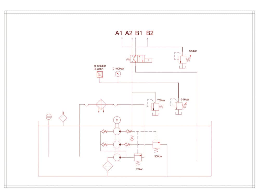 hydraulic diagram