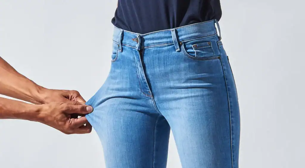 Agrandir un jean à la taille sans couture