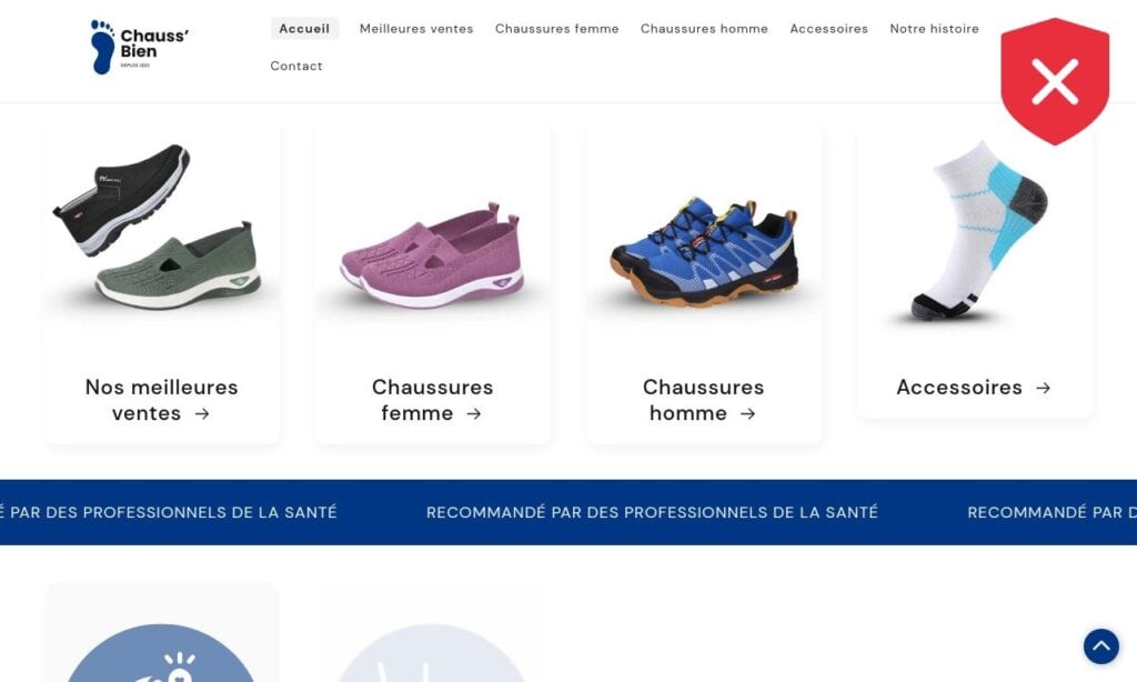 Chauss'Bien site