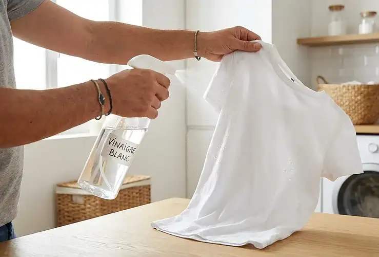 Pourquoi vos vêtements durcissent sous les bras