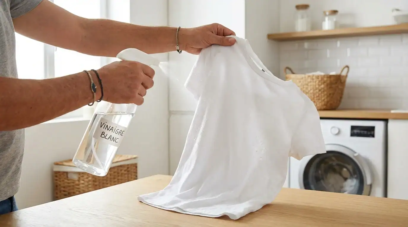 Pourquoi vos vêtements durcissent sous les bras