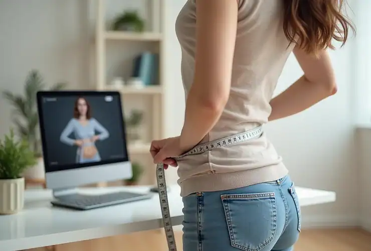 Simulateur de morphologie femme