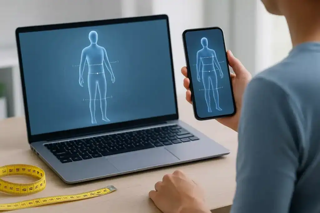 Simulateur de morphologie femme utilisation