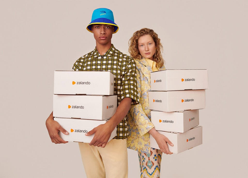 Zalando essayer d'abord et payer après
