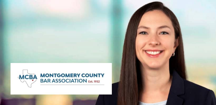 Underwood Shareholder Jennie Knapp Speaks to the Montgomery County Bar Association