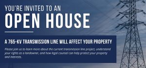 Landowner Transmission Line Open House