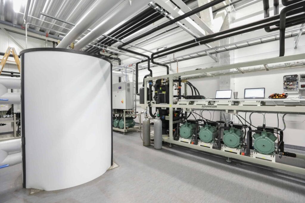 Stort ventilationsanlæg