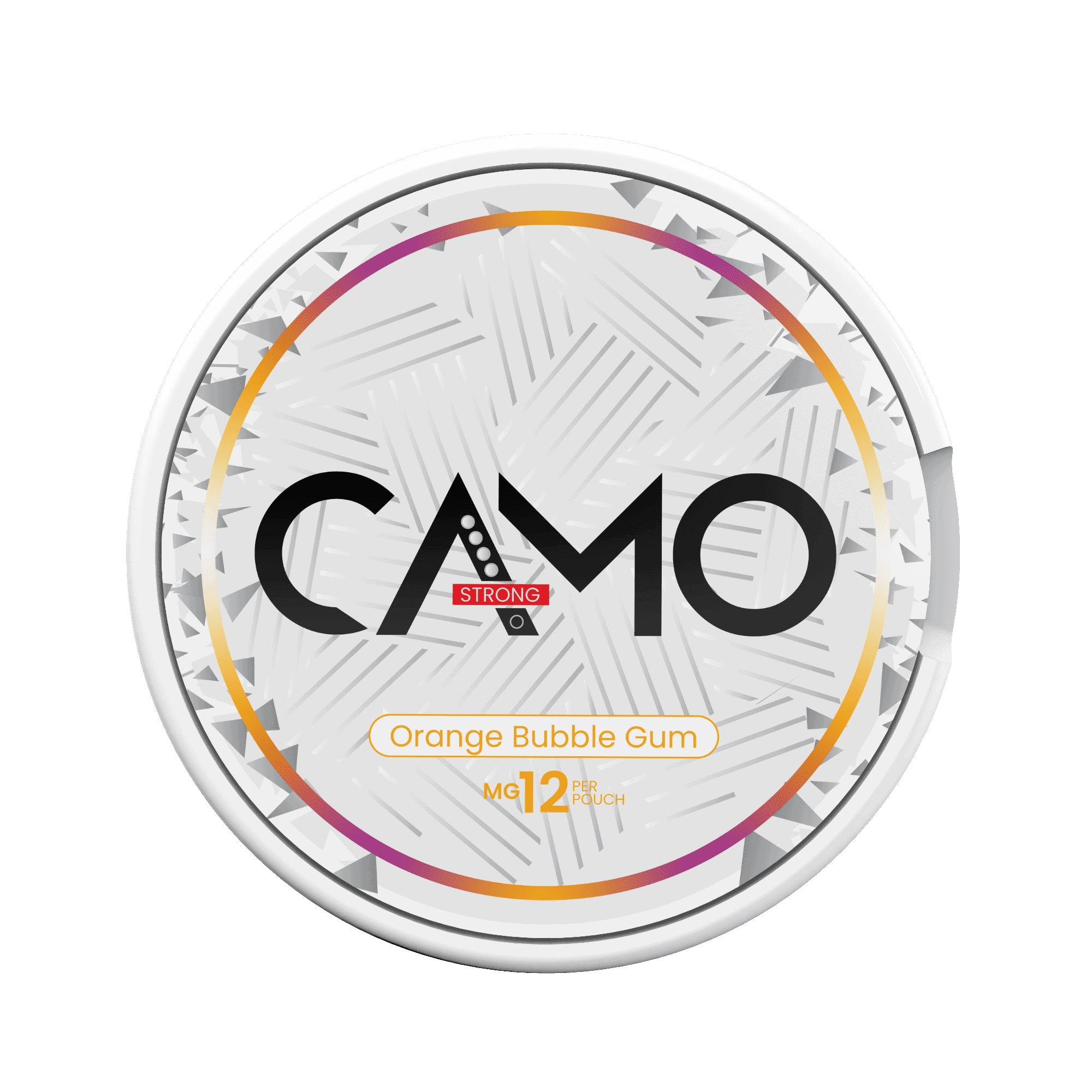 Camo Orange Bubble Gum 12mg